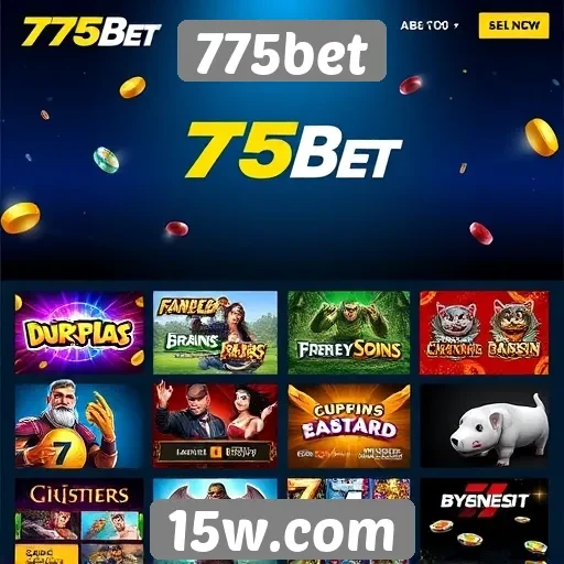 Avaliação da variedade de jogos disponíveis no 775bet