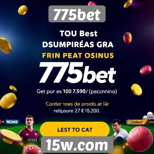Promoções e bônus disponíveis na 775bet